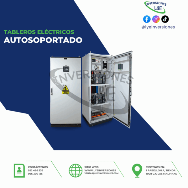 TABLEROS ELÉCTRICOS AUTOSOPORTADO