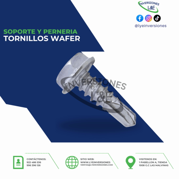 TORNILLOS WAFER
