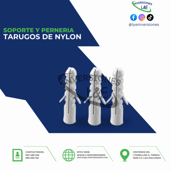 TARUGOS DE NYLON