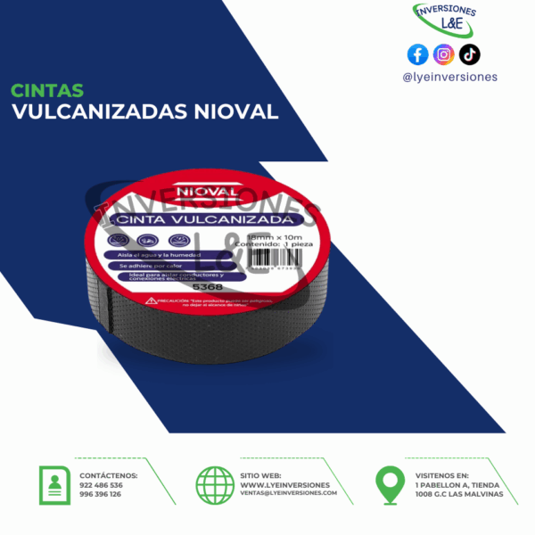 CINTA VULCANIZADA NIOVAL