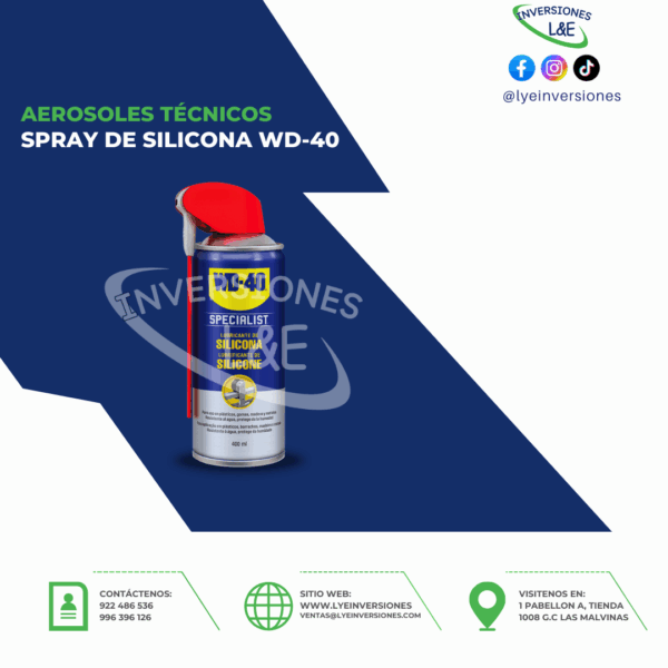 SPRAY DE SILICONA SPECIALIST WD-40