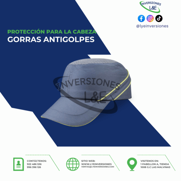 GORRA ANTIGOLPES DELTAPLUS