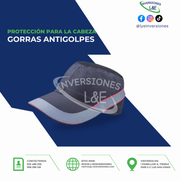 GORRA ANTIGOLPES DELTAPLUS
