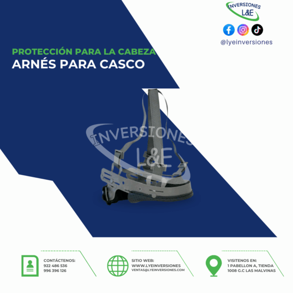 ARNÉS PARA CASCO STEELPRO