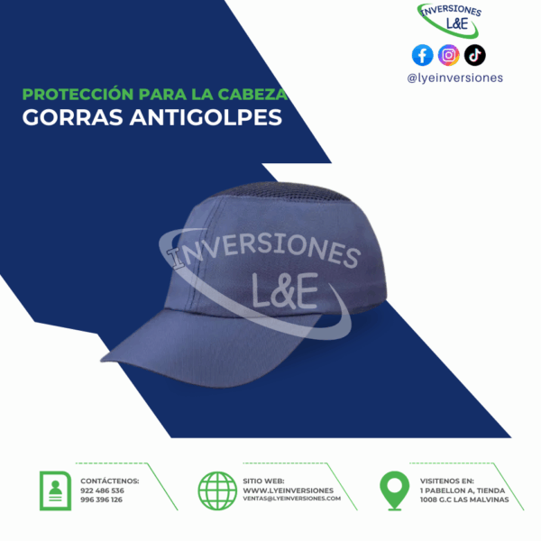 GORRA ANTICHOQUES DELTAPLUS
