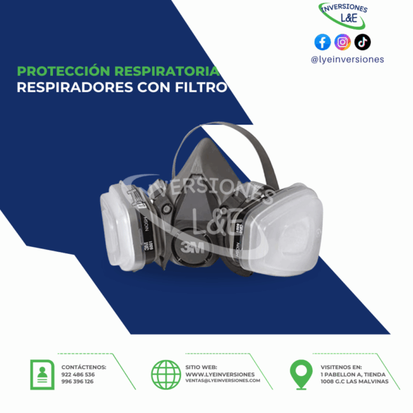 RESPIRADOR 3M 6211