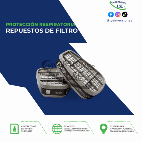 CARTUCHO 6001 3M