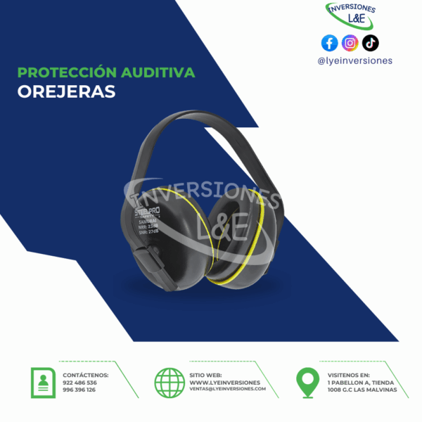 OREJERA TIPO VINCHA STEELPRO