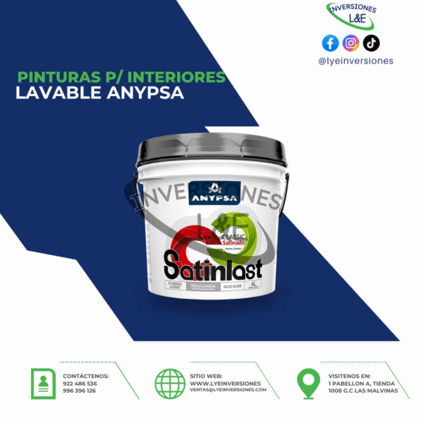 LAVABLE SATINLAST ANYPSA