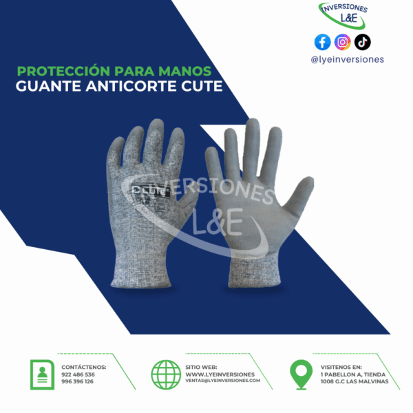 GUANTE ANTICORTE CUT SUP. CLUTE