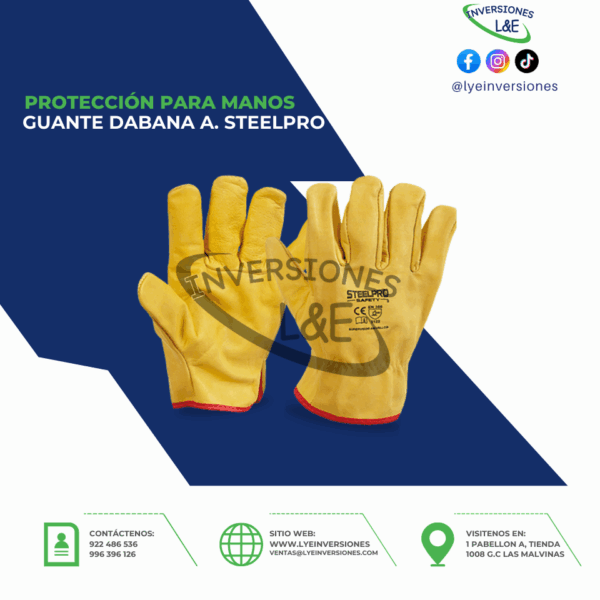GUANTE DABANA A. STEELPRO