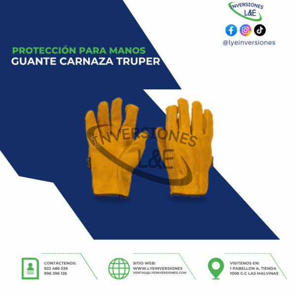 GUANTE CARNAZA 15248 T.5 TRUPER