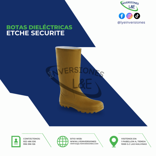 BOTAS DIELÉCTRICAS ETCHE SEGURITE