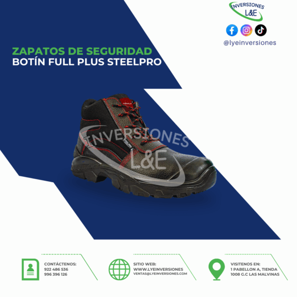 BOTÍN FULL PLUS STEELPRO