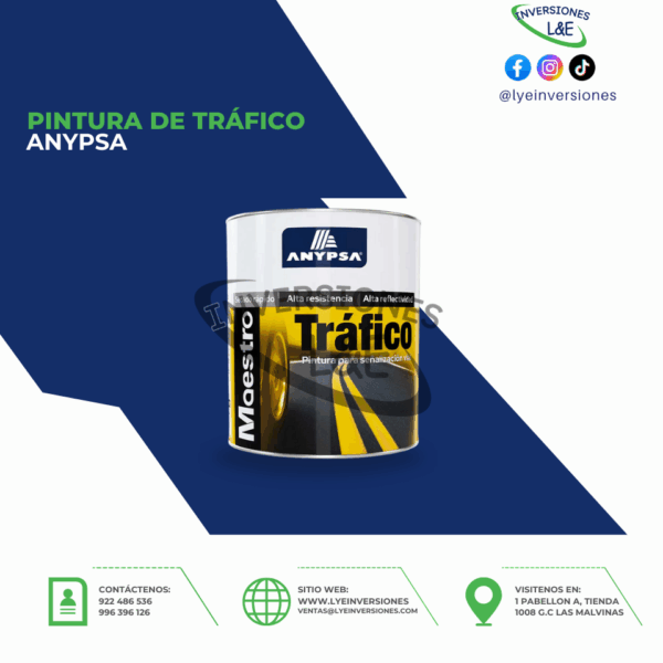 PINTURA DE TRÁFICO MAESTRO ANYPSA