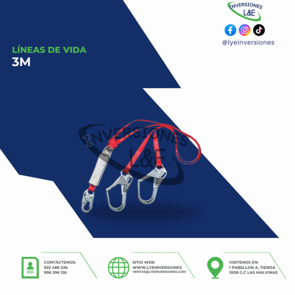 LÍNEAS DE VIDA 3M