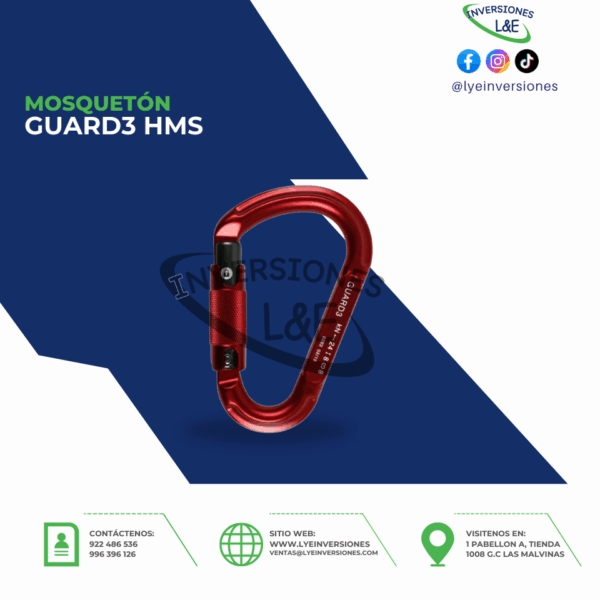 MOSQUETÓN GUARD3 HMS