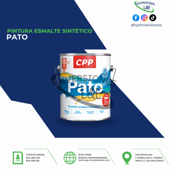 ESMALTE SINTÉTICO PATO CPP