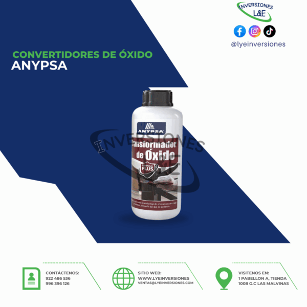 TRANSFORMADOR DE ÓXIDO ANYPSA 1L