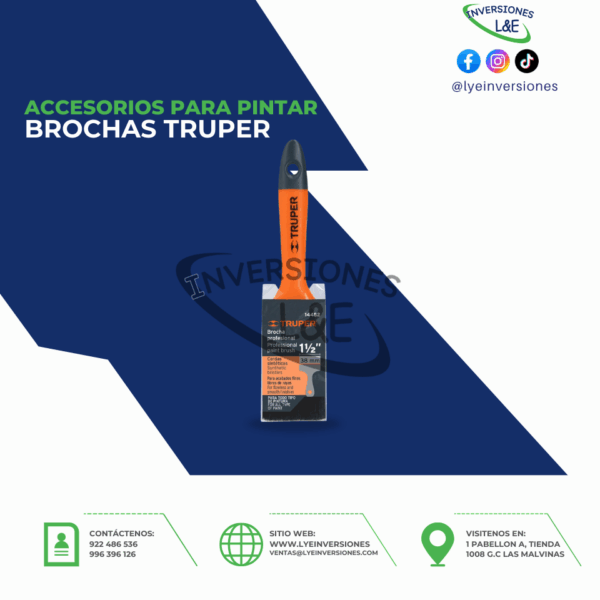 BROCHA TRUPER 1-1/2