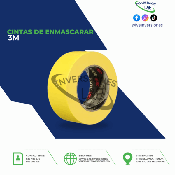 CINTA DE ENMASCARAR 3M