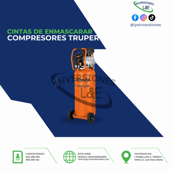 COMPRESORA DE 80L TRUPER