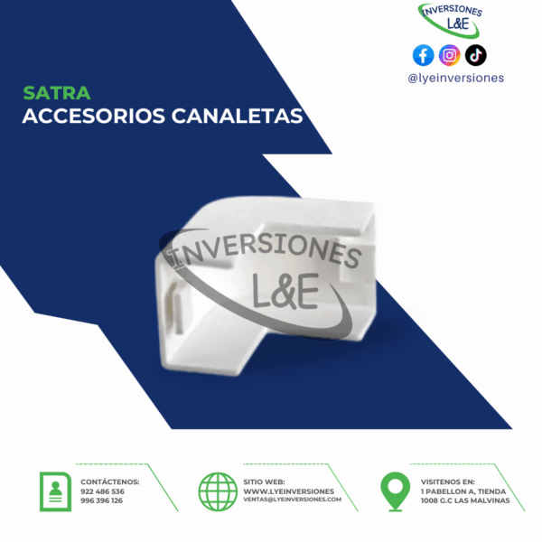ACCESORIOS CANALETAS ESQUINEROS