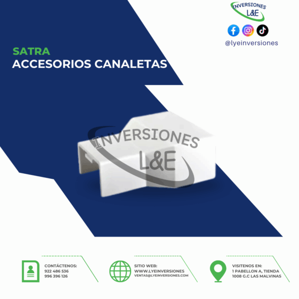 ACCESORIOS CANALETAS REDUCTOR