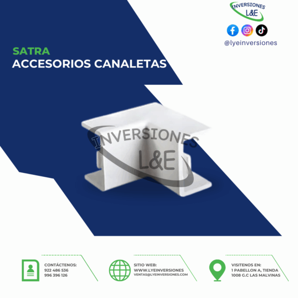 ACCESORIOS CANALETAS RINCONEROS