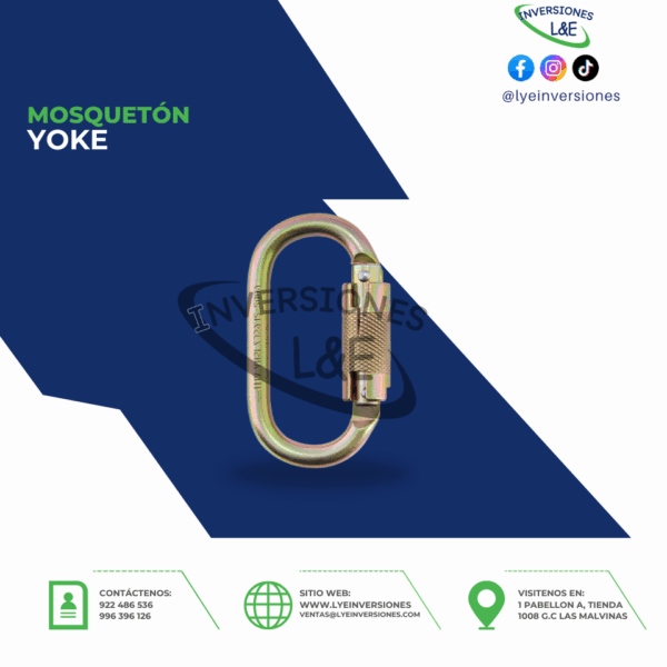 MOSQUETÓN YOKE
